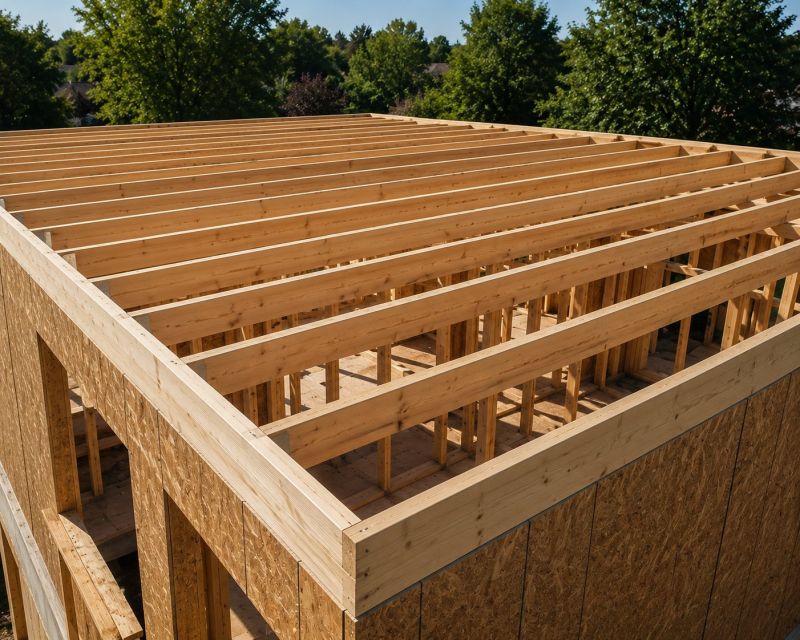 Wood Beam Installation in Wilmington, NC