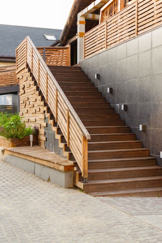 Wood Stairs Replacement in Olathe, KS